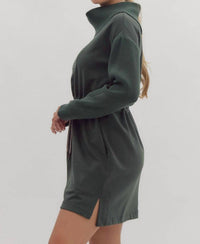Entro - What You Don't See Cowl Neck Sweater Dress