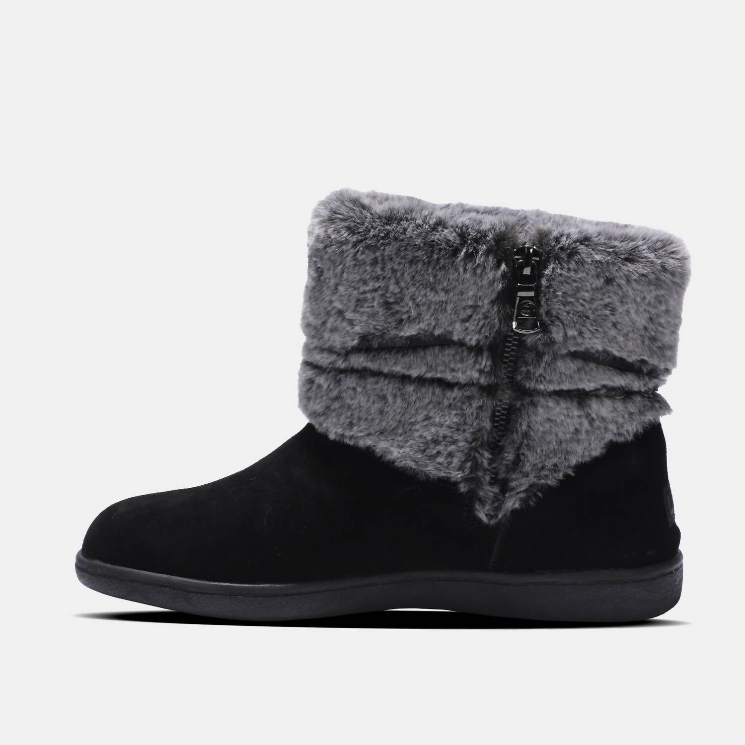 Lamo - Women's Dharma Suede And Fur Collared Boot
