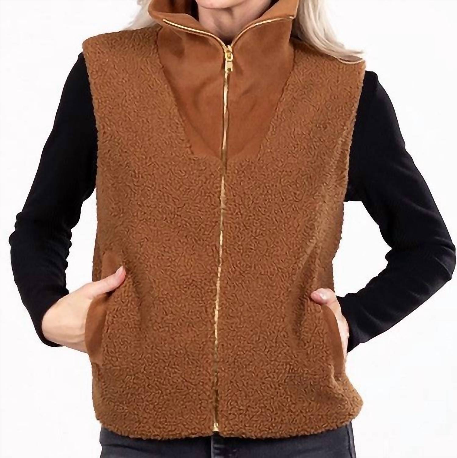 Willa Story - Lauren High Neck Vest
