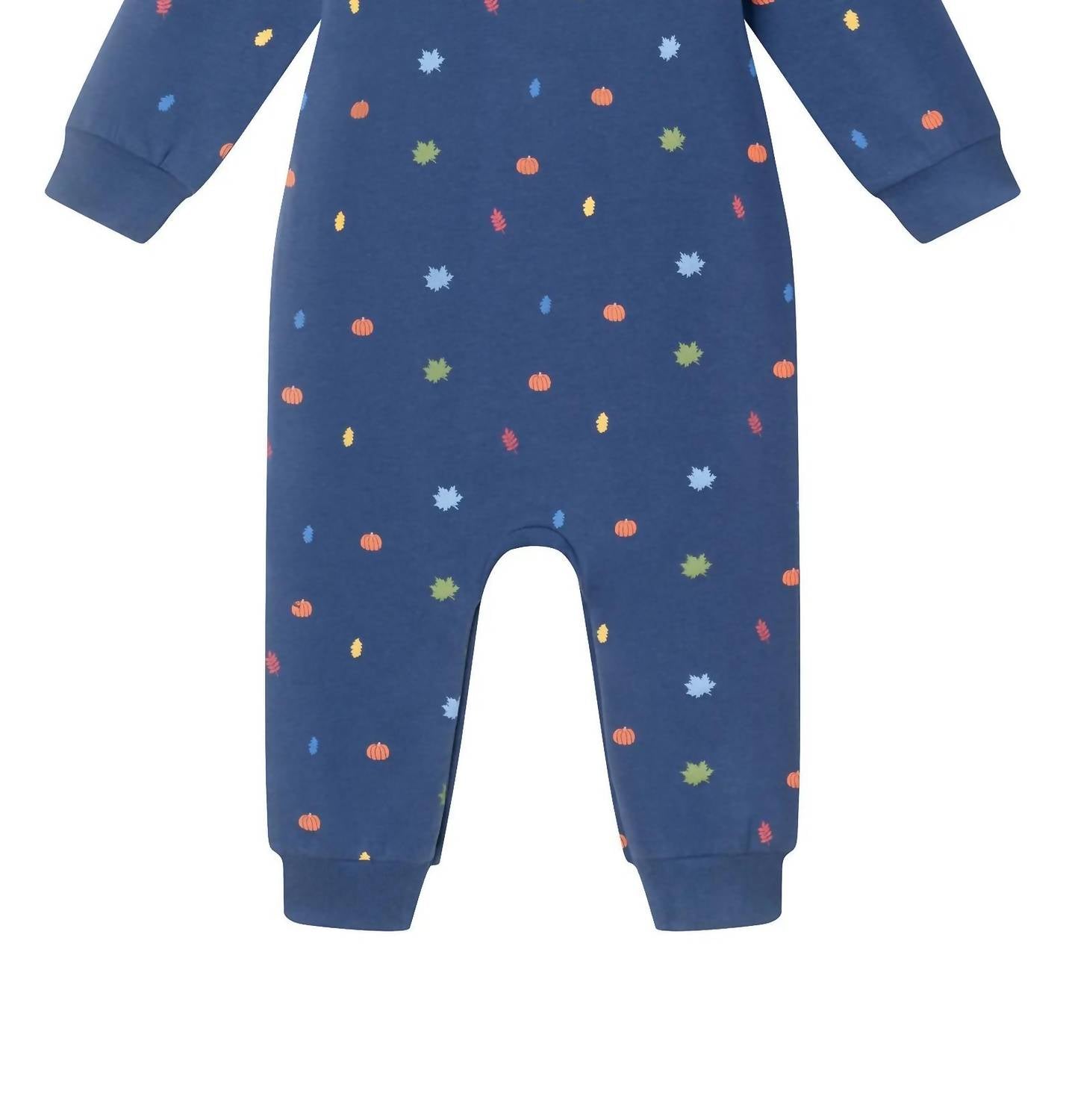 Andy & Evan - Boy's Fall Themed Rugby Romper