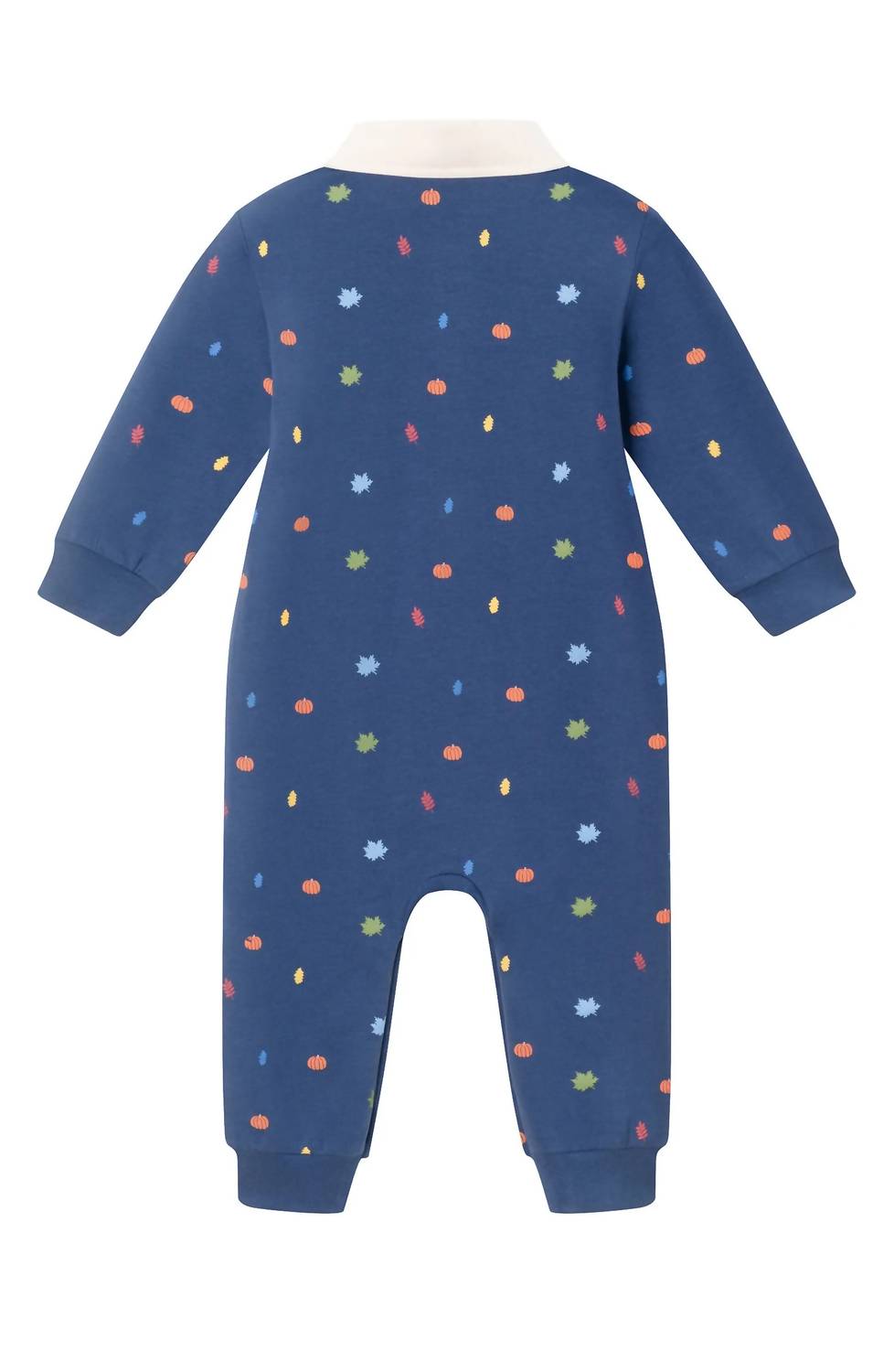 Andy & Evan - Boy's Fall Themed Rugby Romper