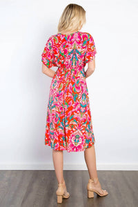 Emme Kay - Bulgari Print Midi Dress