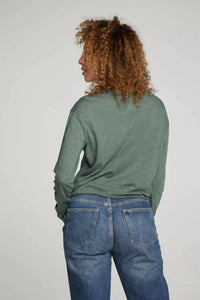 Chaser - Long Sleeve Cropped Top