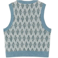 Re/Done - Women's Retro Geo Jaquard Sweater Vest