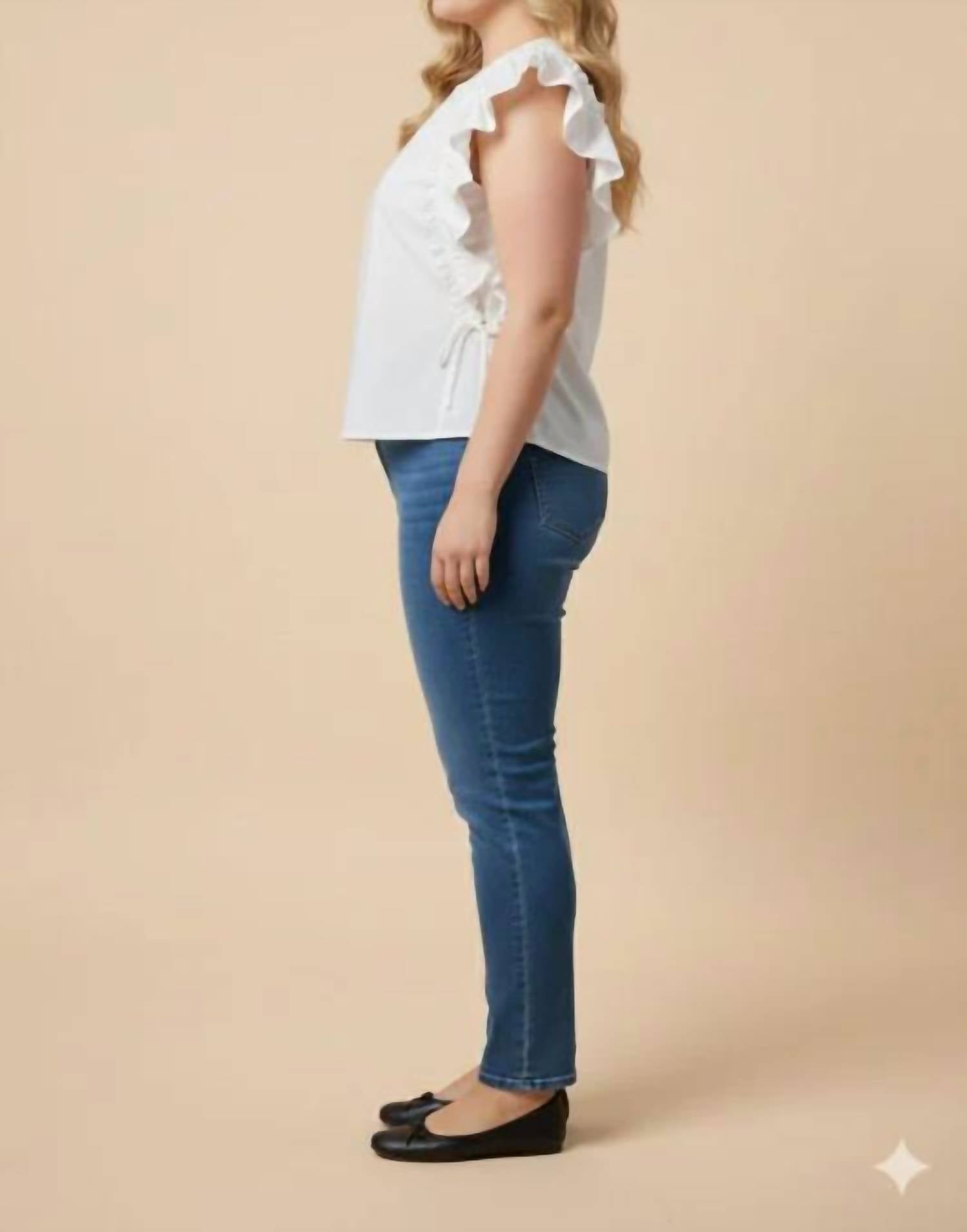 Hayden La - Bella Ruffled Top - Plus
