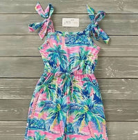 Pete + Lucy - Girls Palm Paradise Jumpsuit