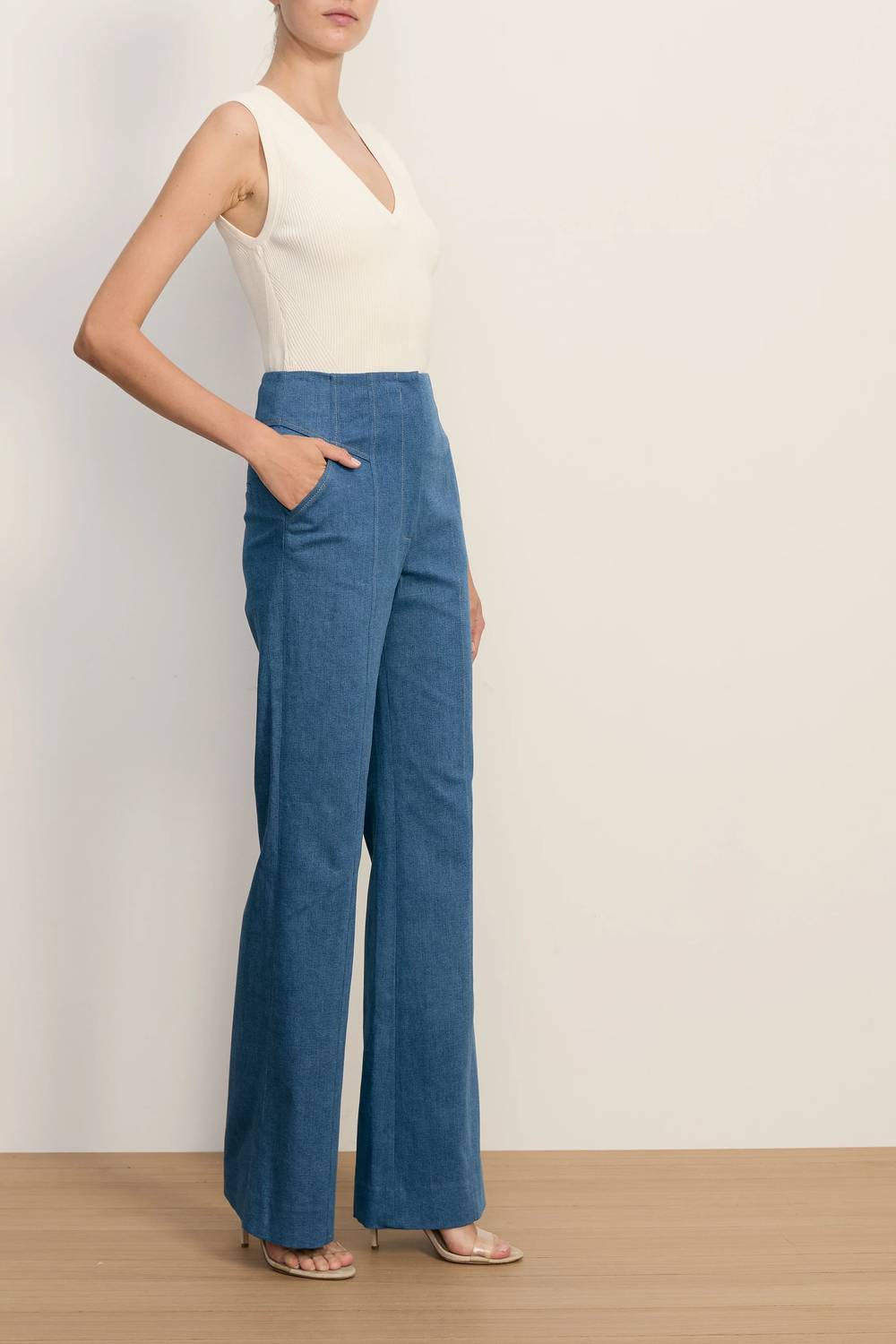 Veronica Beard - Frenkle Wide Leg Pants