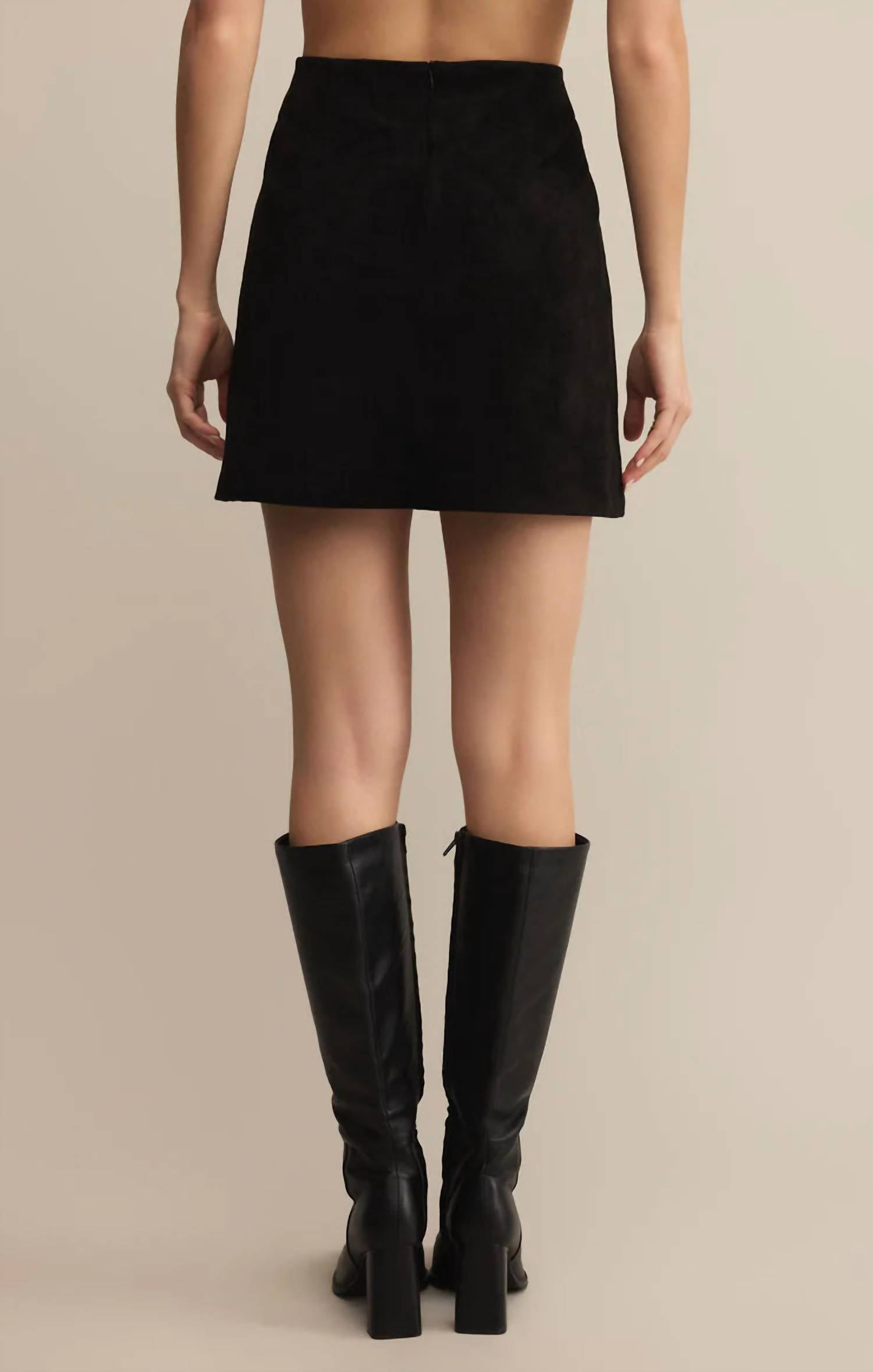 Z Supply - Ciera Suede Mini Skirt