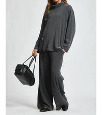 Dear Scarlett - Cowl Ribbed Pants