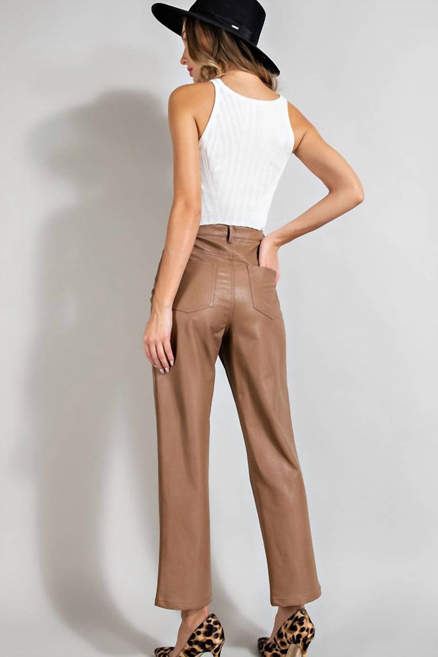 Ee:Some - High Rise Trousers