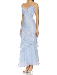 Astr - Amiya Plunging V-neck Dress