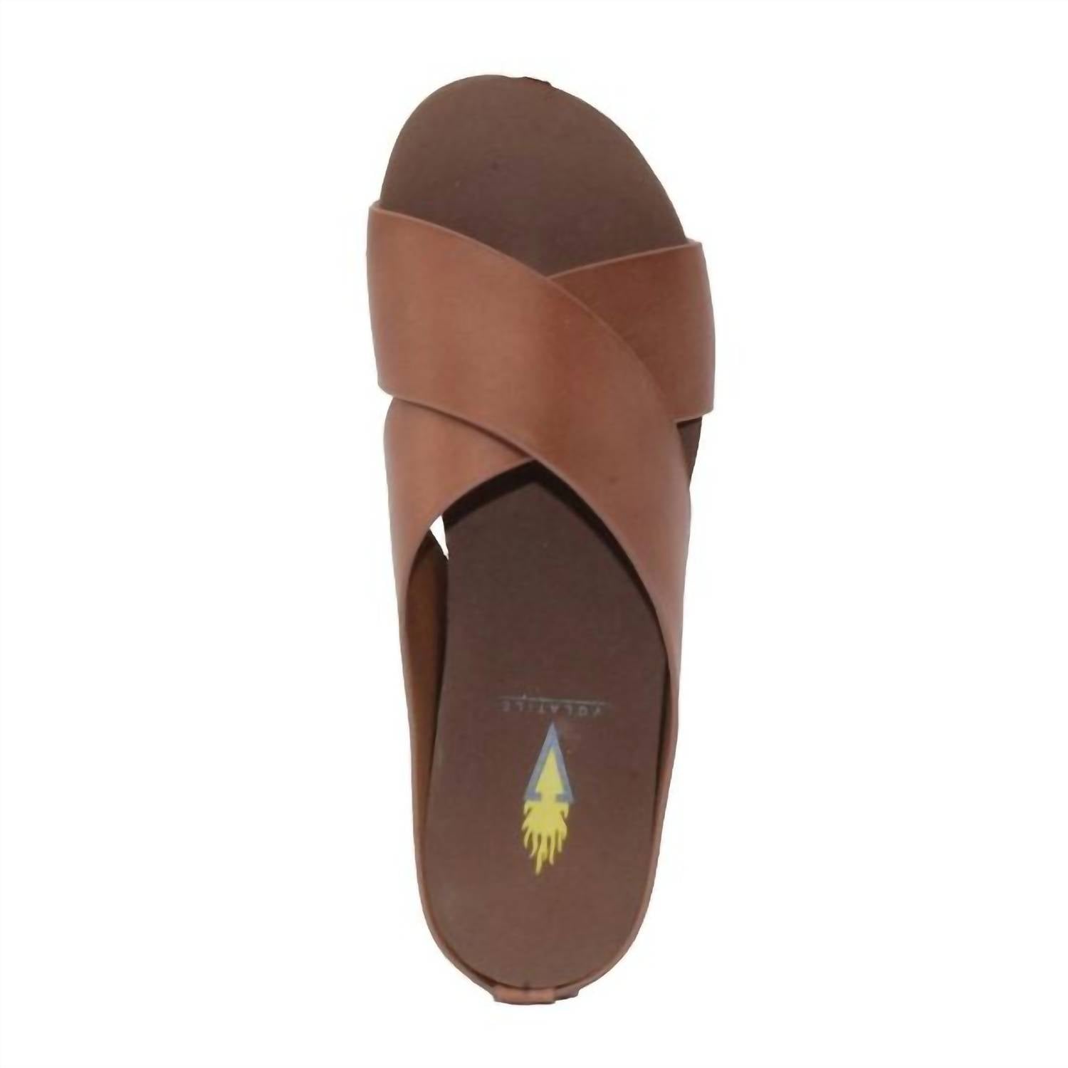 Volatile - Women's Ablette Rustic Criss Cross Sandal