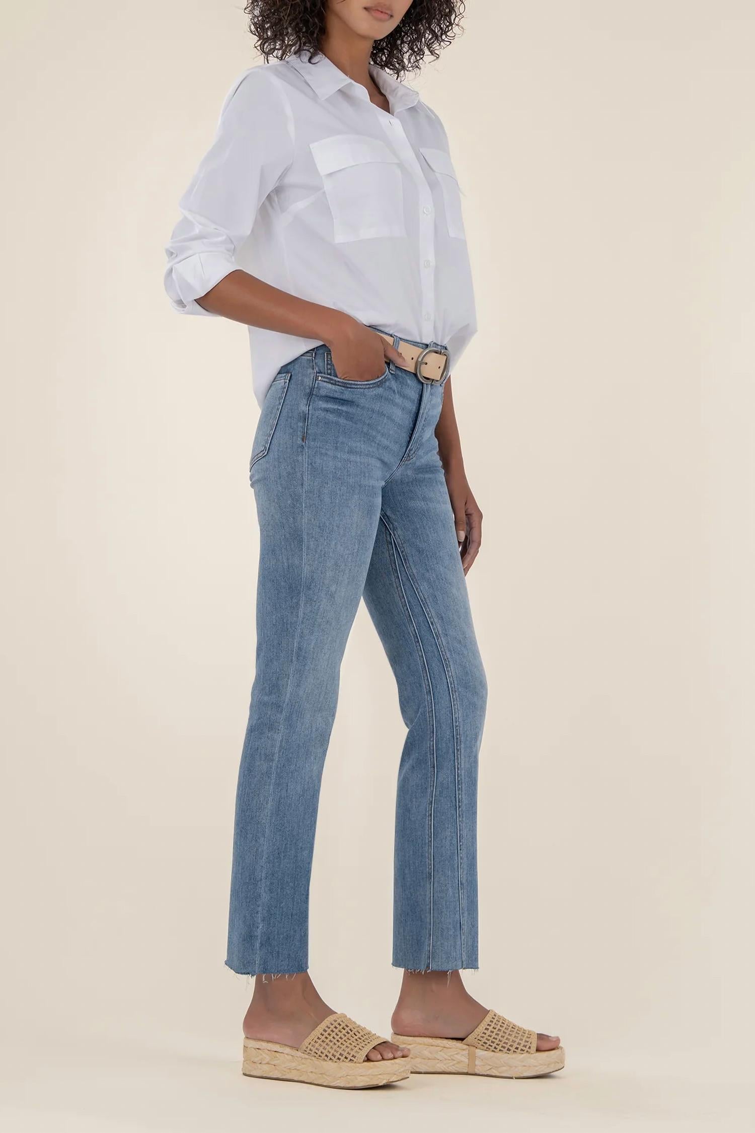 Kut From The Kloth - Kelsey High Rise Ankle Flare Jeans