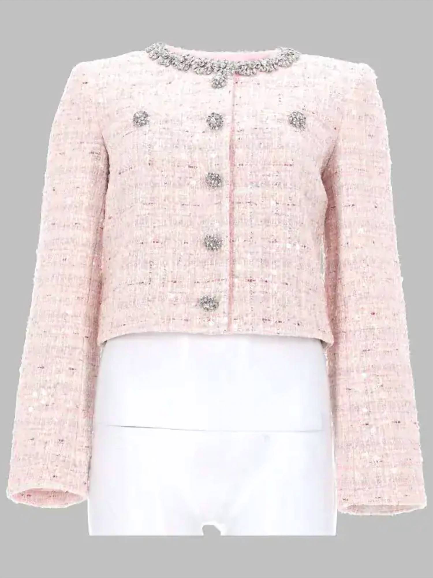 Self-Portrait - Sequin Boucle Jacket