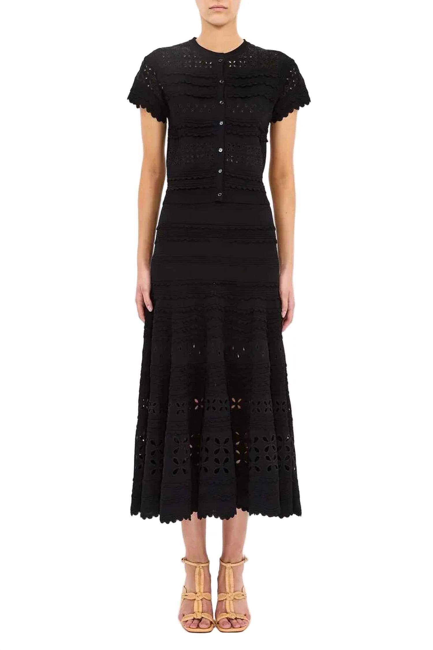 Ulla Johnson - Annisa Eyelet Knit Skirt
