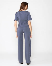 Ripley Rader - Ponte Knit Short Sleeve Top