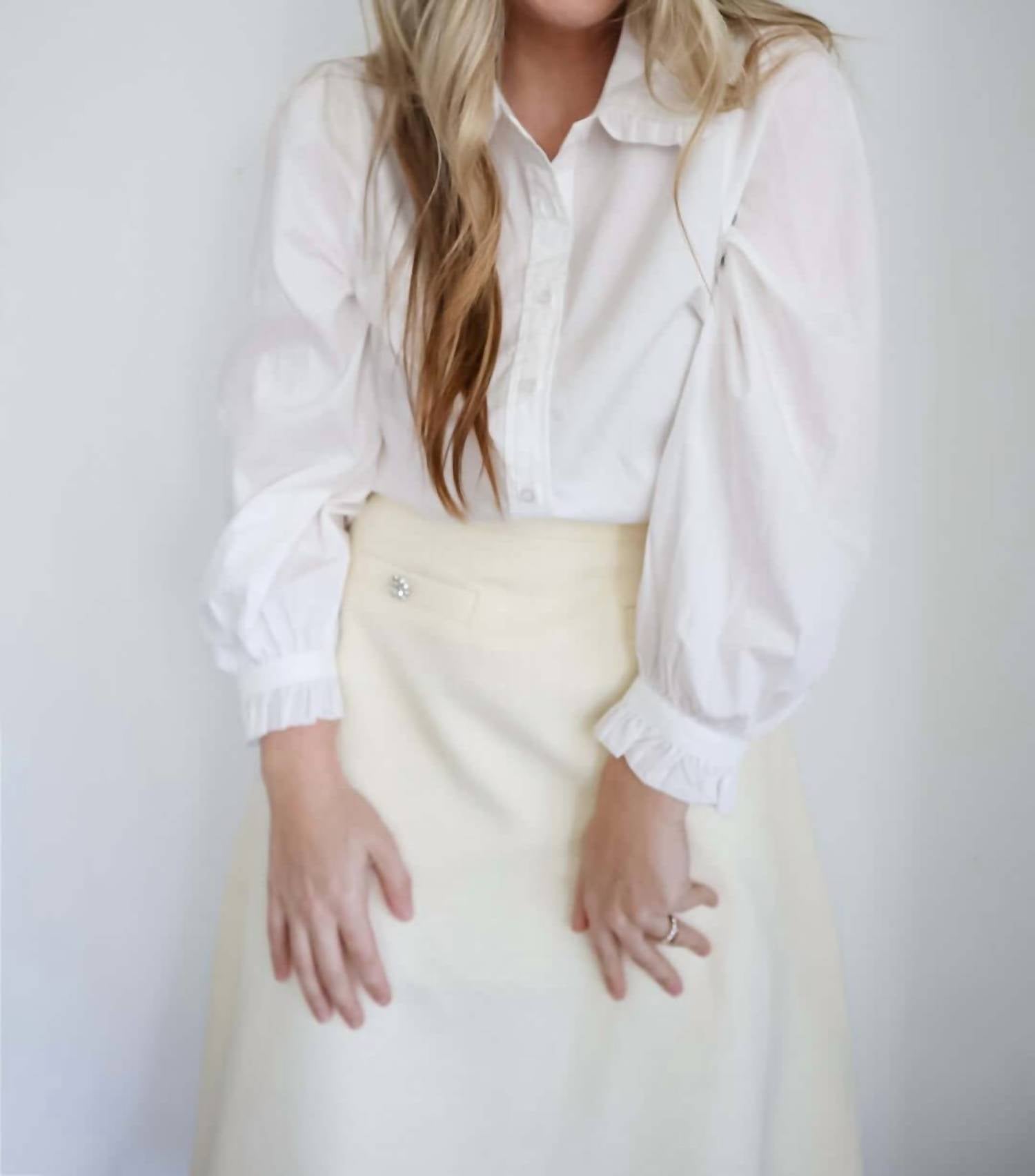 Endless Rose - Tweed A Line Skirt