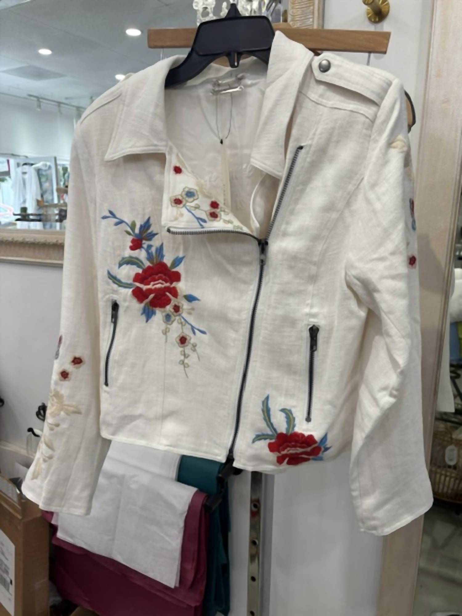 Paparazzi - Women's Slub Moto Jacket