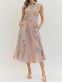 Entro - Amalfi Tide Midi Dress