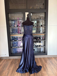 Sherri Hill - Women's Strapless Mermaid Tie Dress