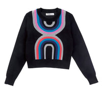 Replica Los Angeles - Stella Stripe Cropped Sweatshirt
