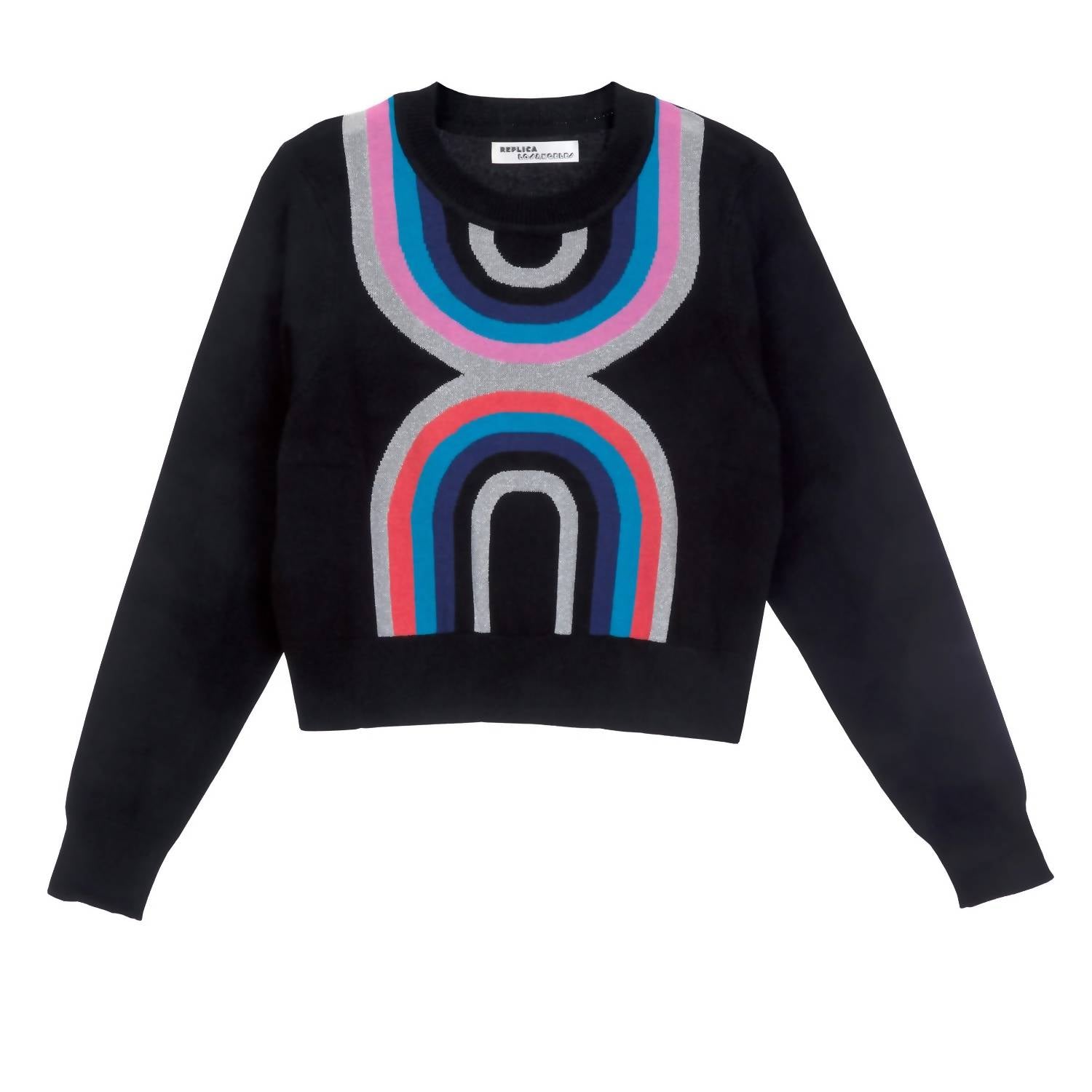 Replica Los Angeles - Stella Stripe Cropped Sweatshirt