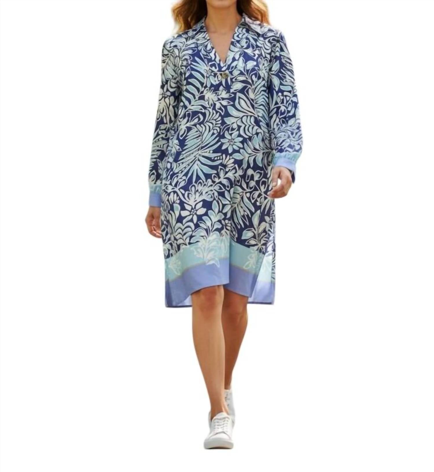 Lilly Pulitzer - Collared Button Long Sleeve Dress