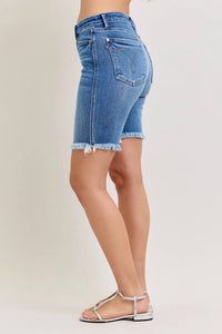 Judy Blue - High Waisted Bermuda Shorts