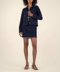Kut From The Kloth - Jolene Collar Denim Jacket