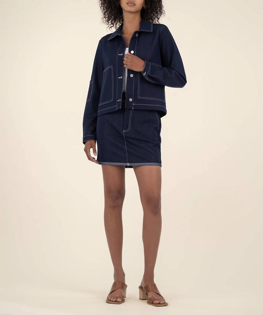 Kut From The Kloth - Jolene Collar Denim Jacket