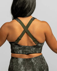 Handful Game Time Bra in nature daze - women's intimate - detail view