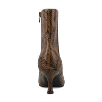 Mia Shoes - Women's Ediva Snake Pointed Toe Boot