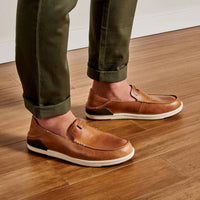 Olukai - Men's Kakaha Leather Slip-on Shoes