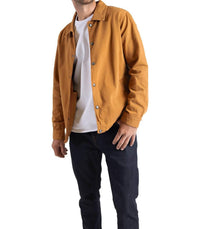 Iron & Resin Men's Coach Jacket in camel - men's jacket