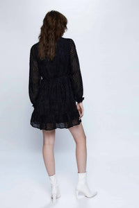 Wild Pony - Isabella Microdot Midi Dress