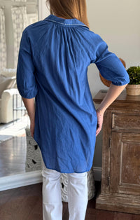 Debbie Katz - Ava Collared Neckline Tunic Top