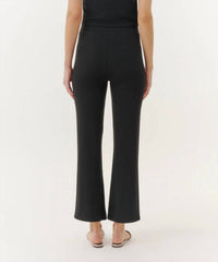 Atm - Modal Rib Cropped Kick Flare Pant