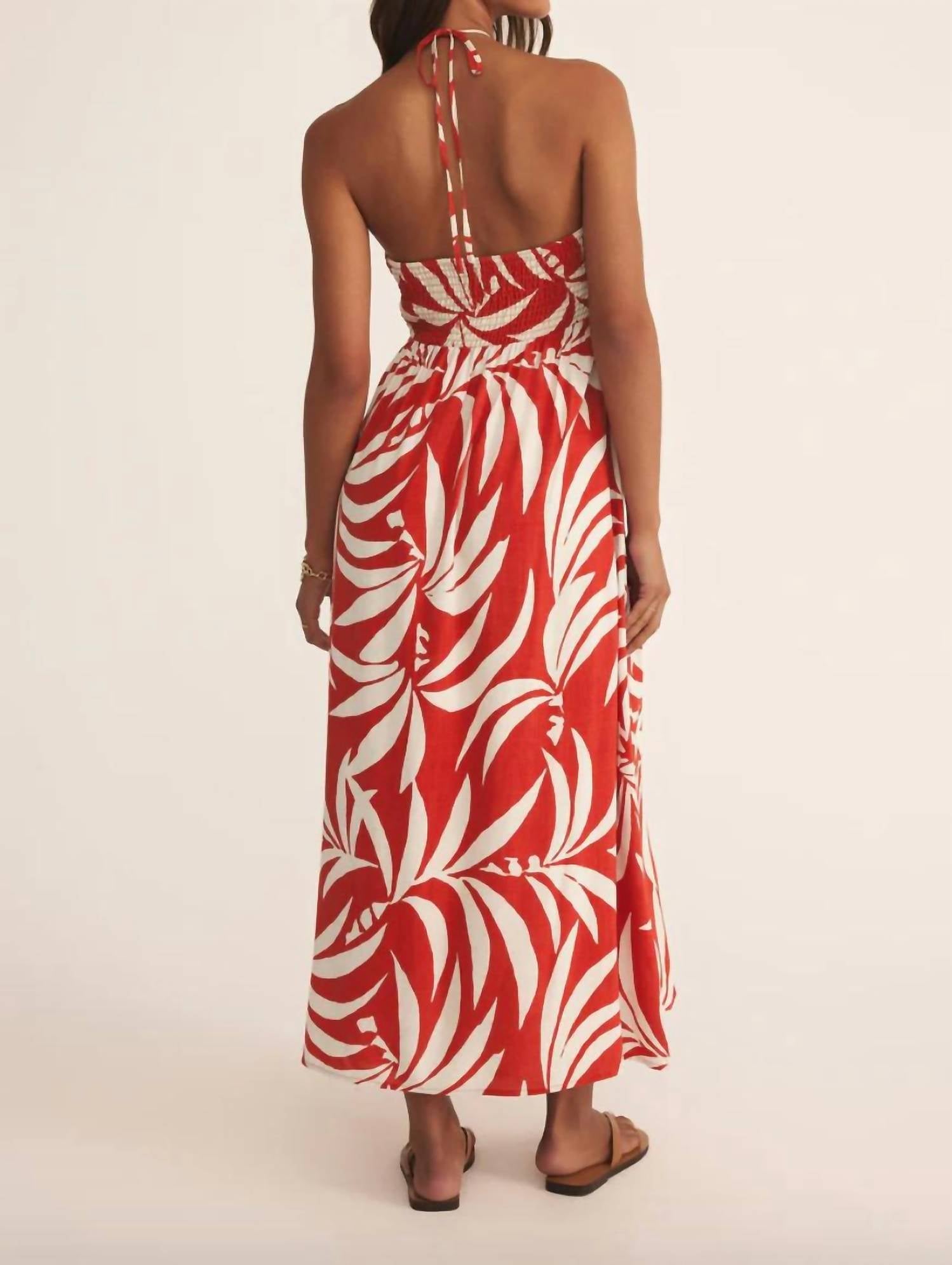 Z Supply - Elodi Palm Floral Midi Dress