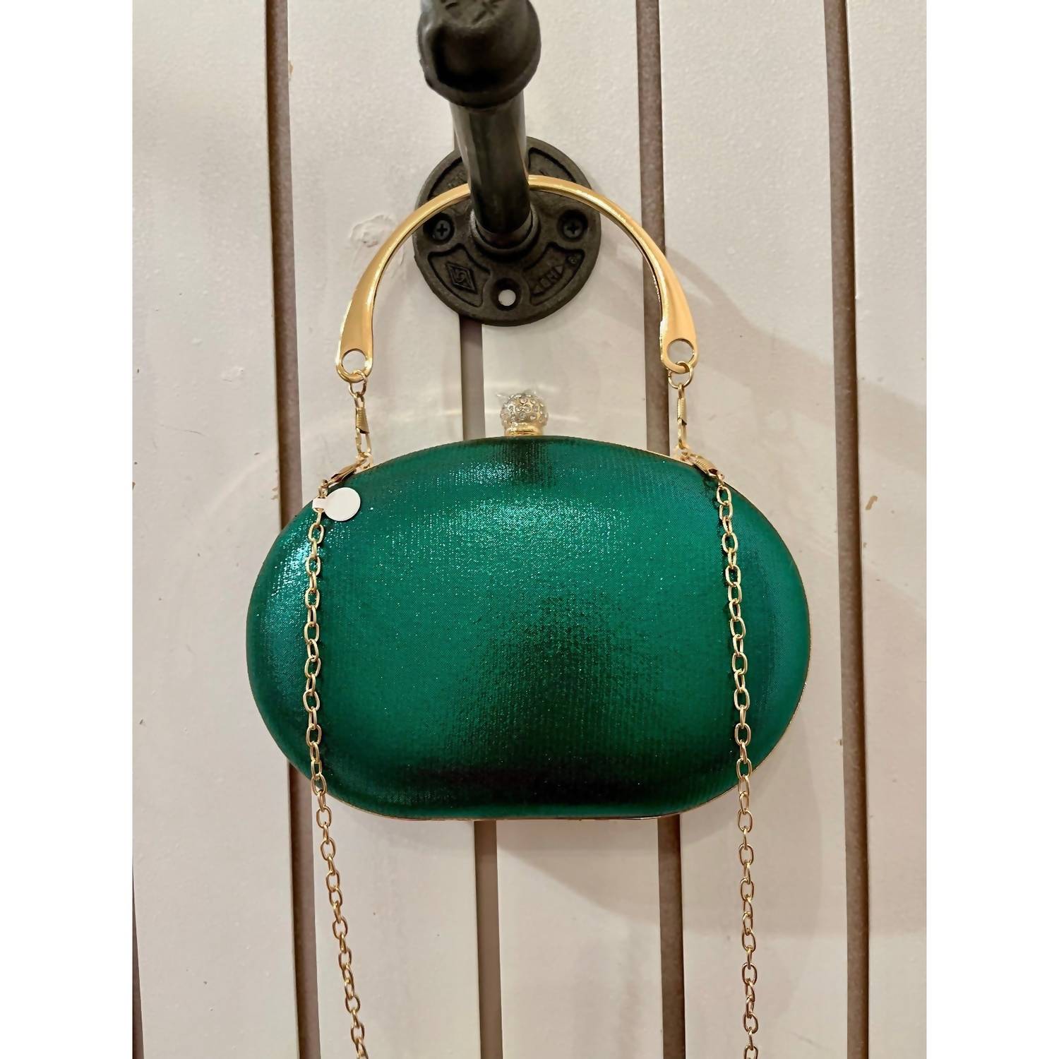 Ramla - Women's Infinity Gemstone Evening Clutch