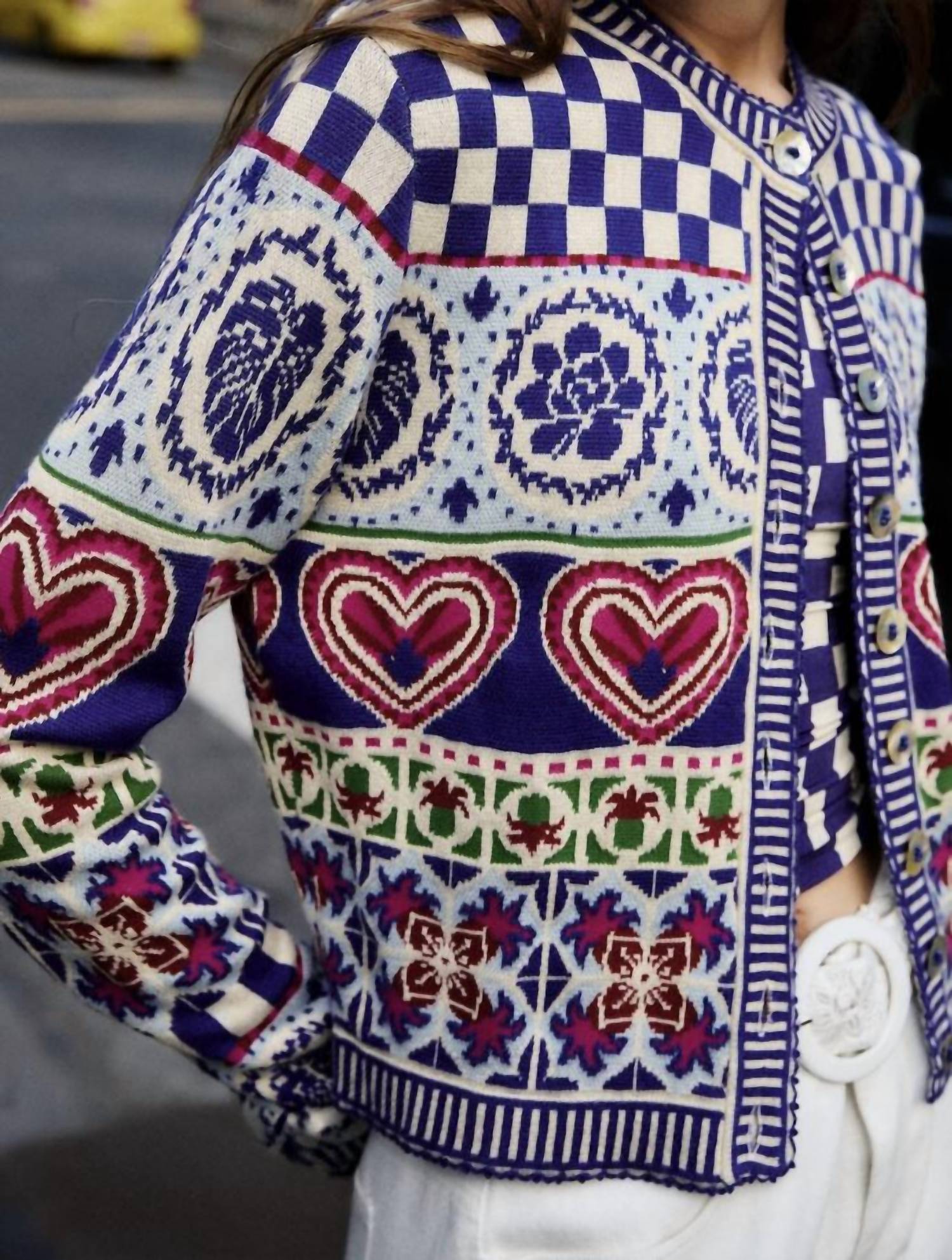 Farm Rio - Kaleidoscope Knit Cardigan