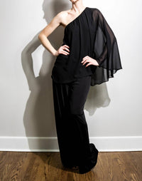 Betsy Moss - Muse Off-shoulder Jumpsuit
