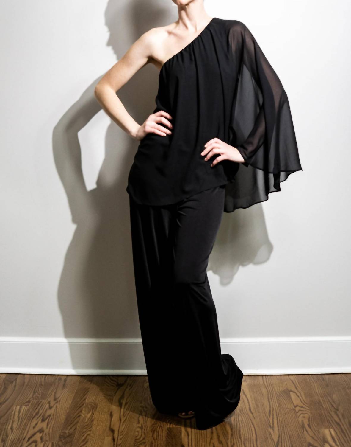 Betsy Moss - Muse Off-shoulder Jumpsuit
