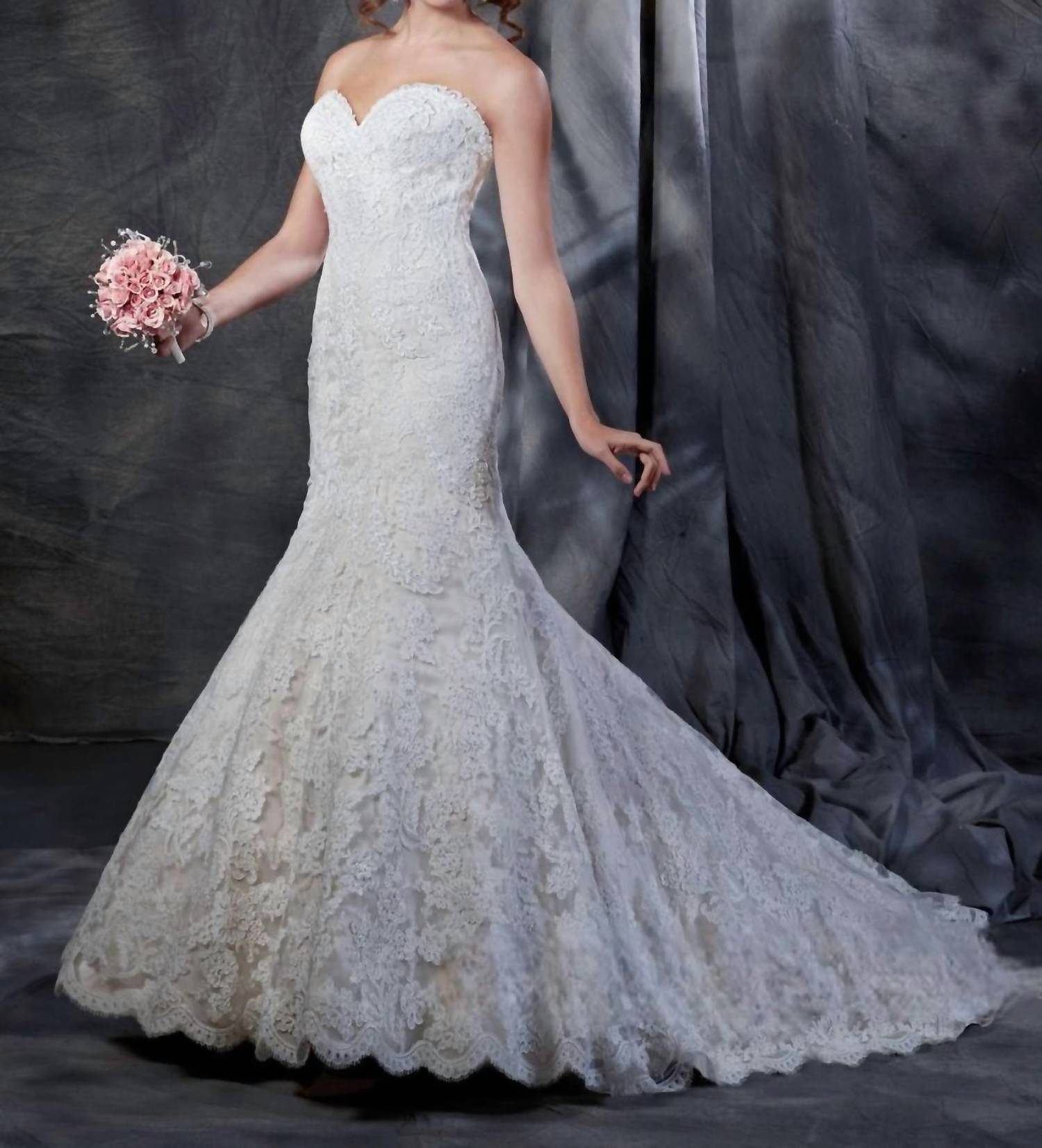 Karelina Sposa - Trumpet Fit And Flare Dress