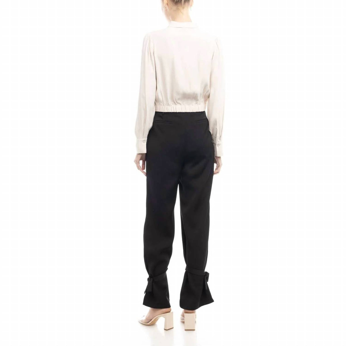 Lost April - Angie Ankle Tie Pants