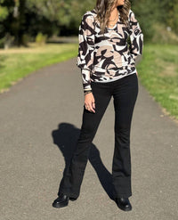 Spanx - High Rise Flare Jeans