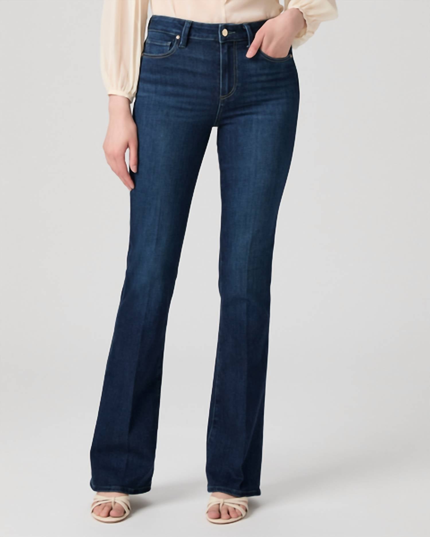 Paige - Laurel Canyon High Rise Bootcut Jean