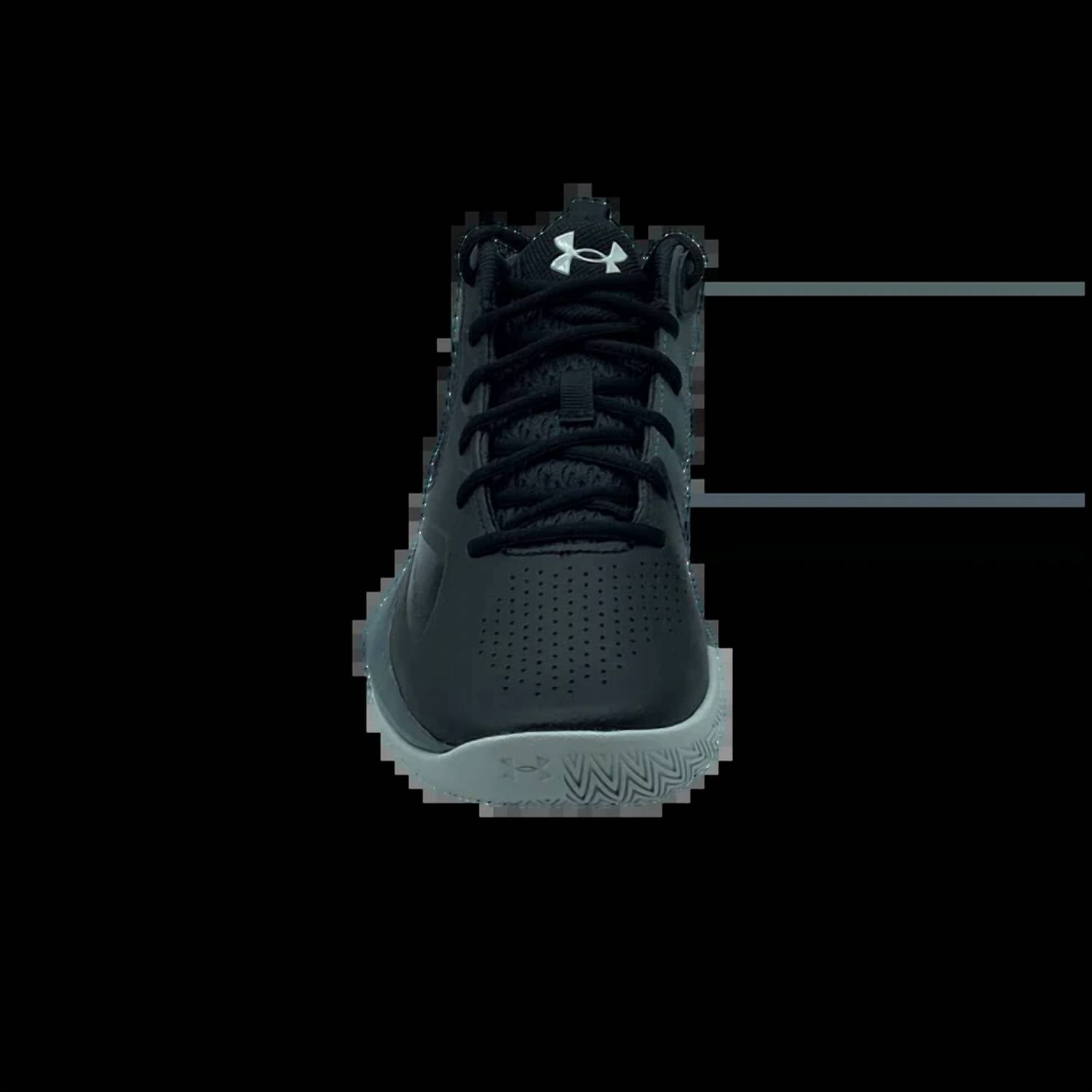 UNDER ARMOUR Men's Lockdown 5 Shoe in black - men's sneaker - alternate view