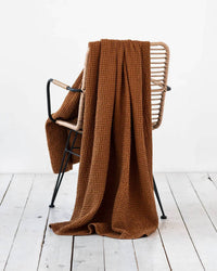Magic Linen - Waffle Throw Blanket