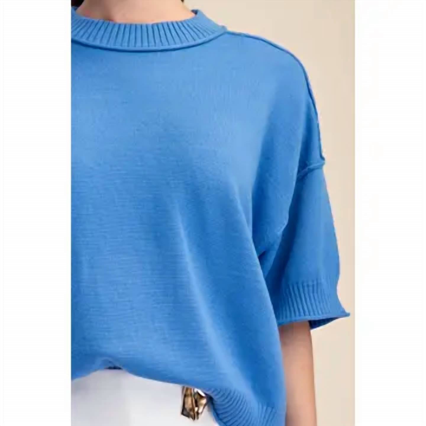 Glam - Selene Crew Neck Sweater