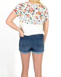 Grace And Lace - Distressed Super Stretch Shorts